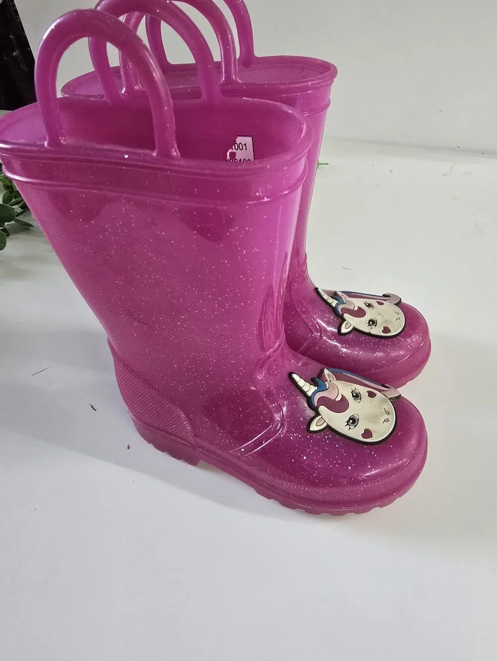 5/$25 K I D S:: Capelli Pink Unicorn Rain boots